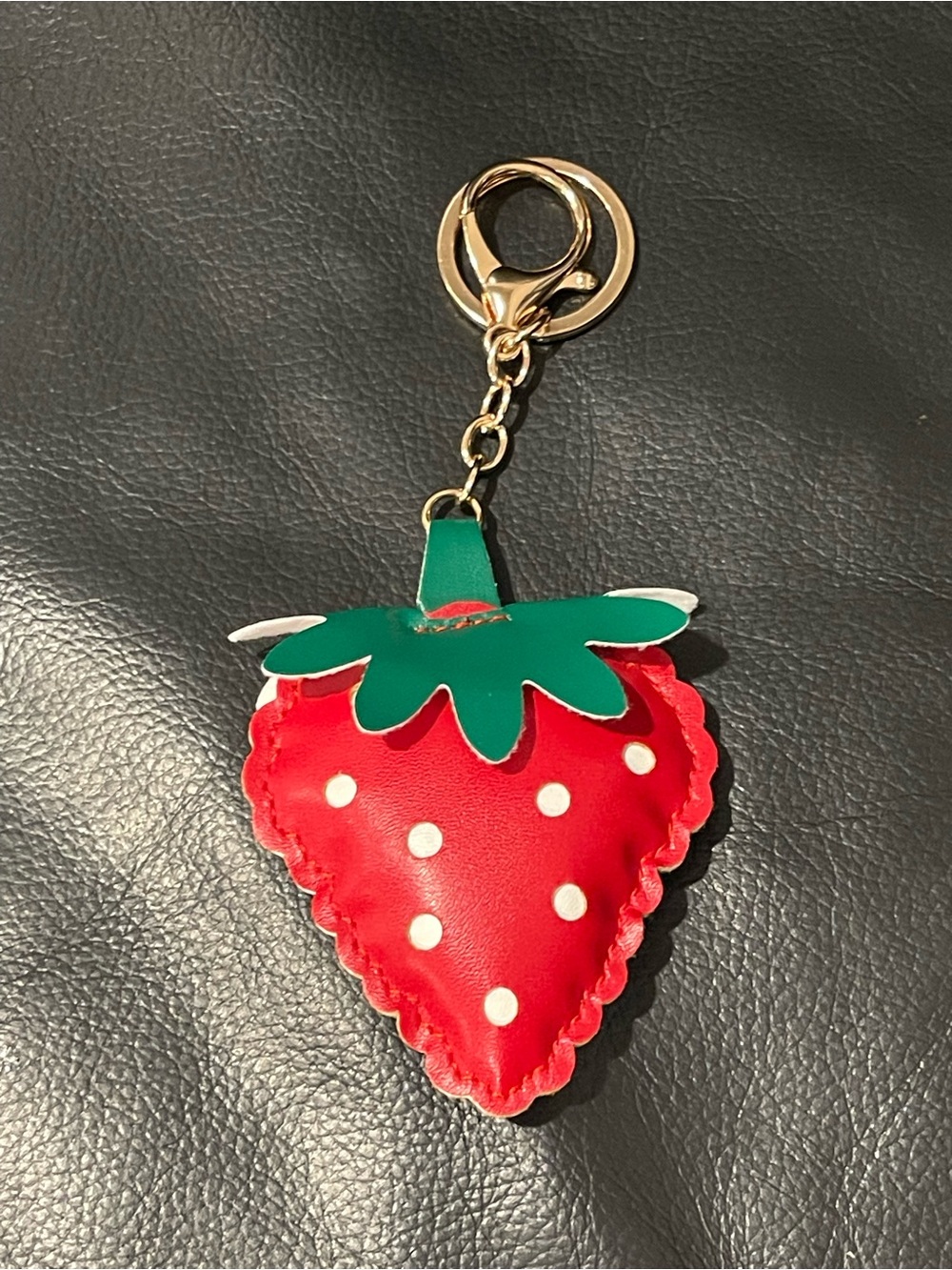 Strawberry Keychain/Bag Charm - Color Red & Color red